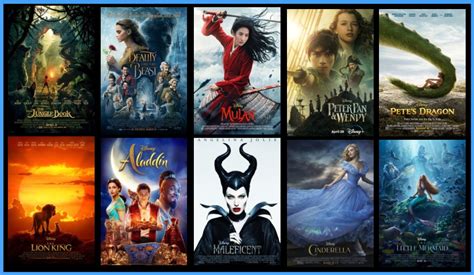 are disney live acction movies for china